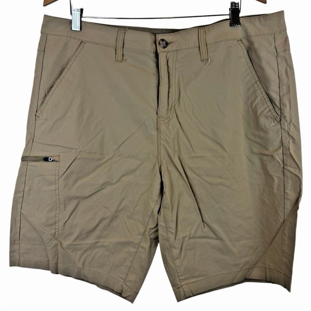 Eddie Bauer Cargo‎ Shorts Mens 38  Performance Hiking Nylon Stretch